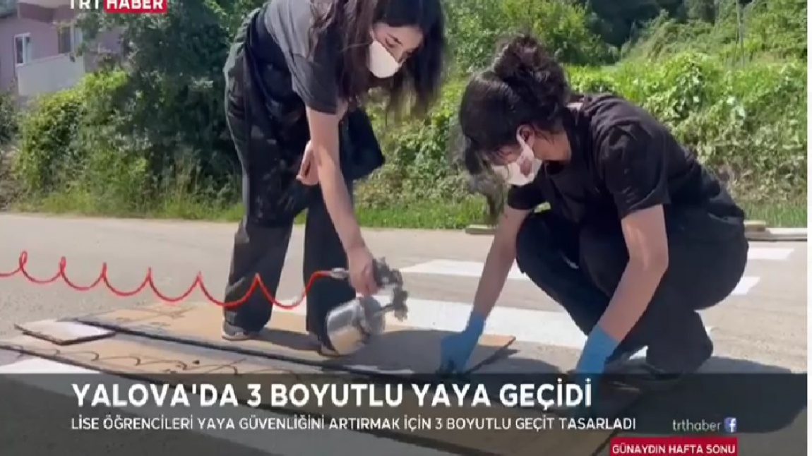 Önce Trafik Güvenliği Projemiz Ulusal ve Yerel Basında